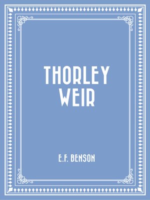 cover image of Thorley Weir